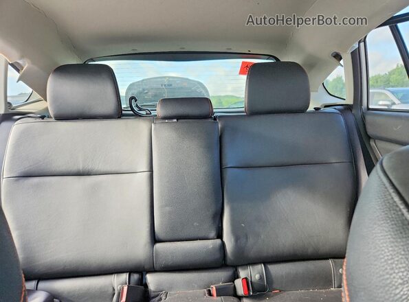 JF2GPANC5HH227329 2017 SUBARU CROSSTREK Silver Rear seats view