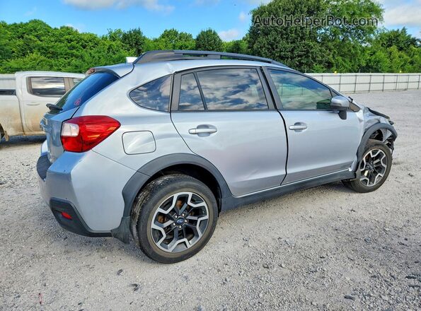 JF2GPANC5HH227329 2017 SUBARU CROSSTREK Silver Rear right