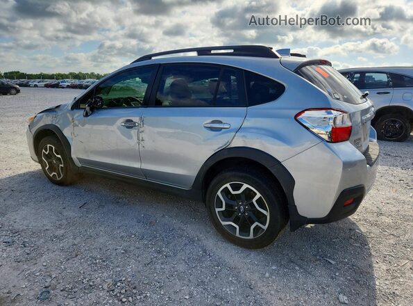 JF2GPANC5HH227329 2017 SUBARU CROSSTREK Silver Rear left