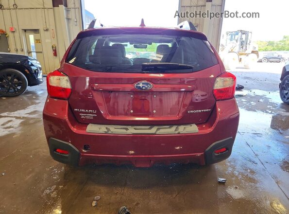 JF2GPANC8H8227485 2017 SUBARU CROSSTREK Maroon 