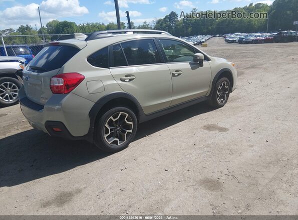 JF2GPANC8HH250040 2017 SUBARU CROSSTREK Turquoise Задня права чверть