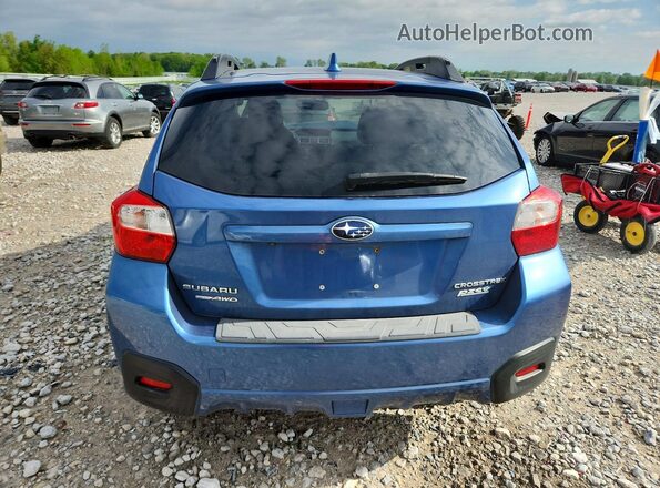 JF2GPANC9G8268609 2016 SUBARU CROSSTREK Синий Вид сзади