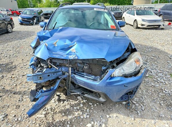 JF2GPANC9G8268609 2016 SUBARU CROSSTREK Синий Вид спереди