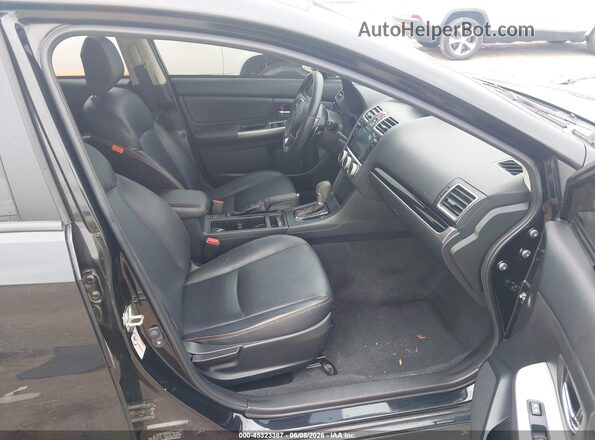 JF2GPBLC4GH260426 2016 SUBARU CROSSTREK HYBRID Black Front interior view