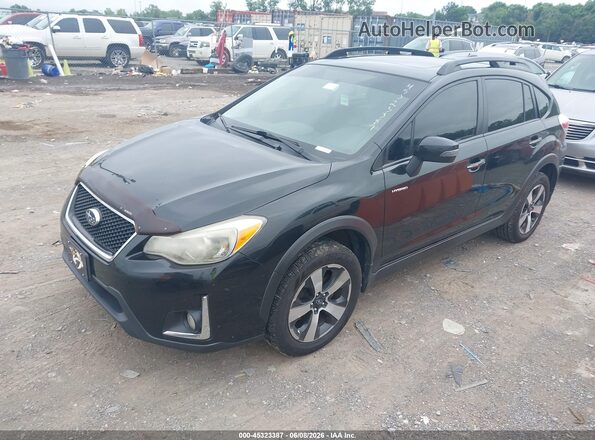 JF2GPBLC4GH260426 2016 SUBARU CROSSTREK HYBRID Black Front left