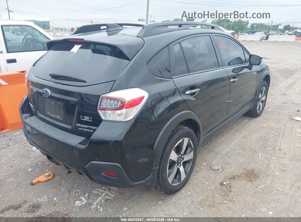 JF2GPBLC4GH260426 2016 SUBARU CROSSTREK HYBRID Black Rear right