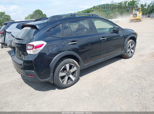 JF2GPBLC9GH205650 2016 SUBARU CROSSTREK HYBRID Черный Задняя правая четверть