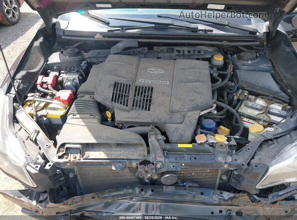 JF2GPBLC9GH205650 2016 SUBARU CROSSTREK HYBRID Черный Вид сзади