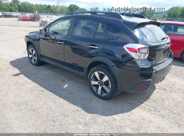 JF2GPBLC9GH205650 2016 SUBARU CROSSTREK HYBRID Черный Задняя левая четверть