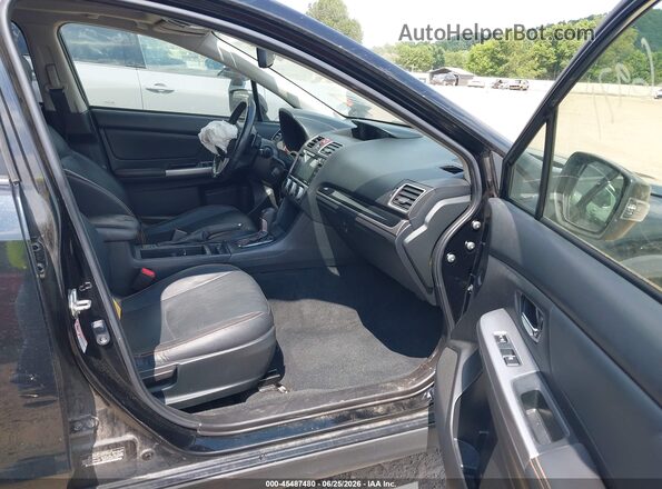 JF2GPBLC9GH205650 2016 SUBARU CROSSTREK HYBRID Черный Вид салона спереди
