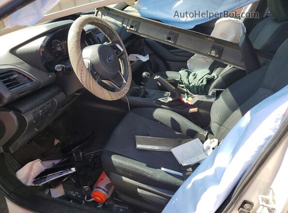JF2GTAAC1M9223221 2021 SUBARU CROSSTREK Белый Вид салона спереди