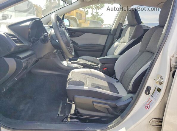 JF2GTAAC2JH350447 2018 SUBARU CROSSTREK White Widok wnętrza z przodu
