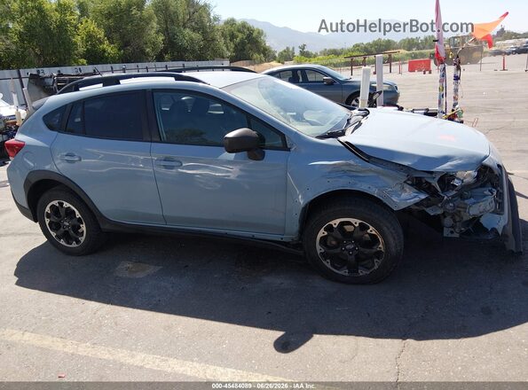 JF2GTAAC2M9240657 2021 SUBARU CROSSTREK Blue Vista interior trasera