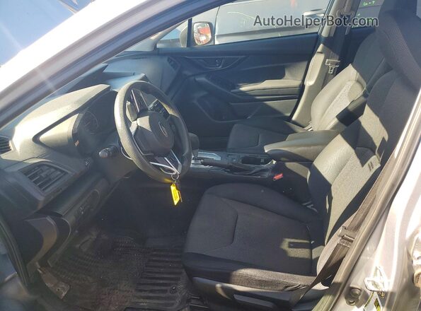 JF2GTAAC3JH280943 2018 SUBARU CROSSTREK Silver Front interior view