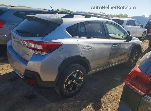 JF2GTAAC3JH280943 2018 SUBARU CROSSTREK Silver Rear right