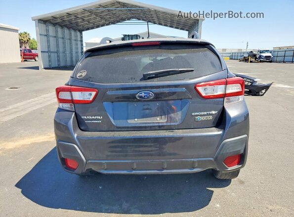 JF2GTAAC4JH282345 2018 SUBARU CROSSTREK Серый Вид сзади