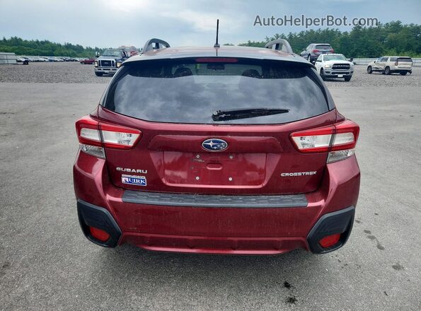 JF2GTAAC6K8233777 2019 SUBARU CROSSTREK Красный Вид сзади