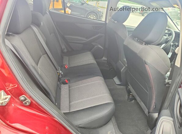 JF2GTAAC6K8233777 2019 SUBARU CROSSTREK Красный Вид задних сидений