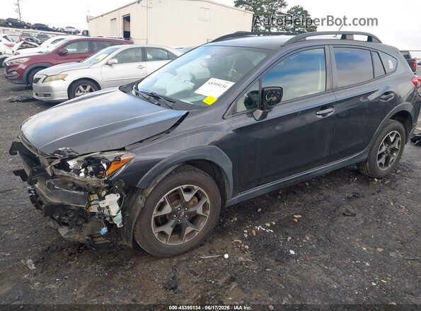 JF2GTAAC6K8235920 2019 SUBARU CROSSTREK Gray Передня ліва чверть