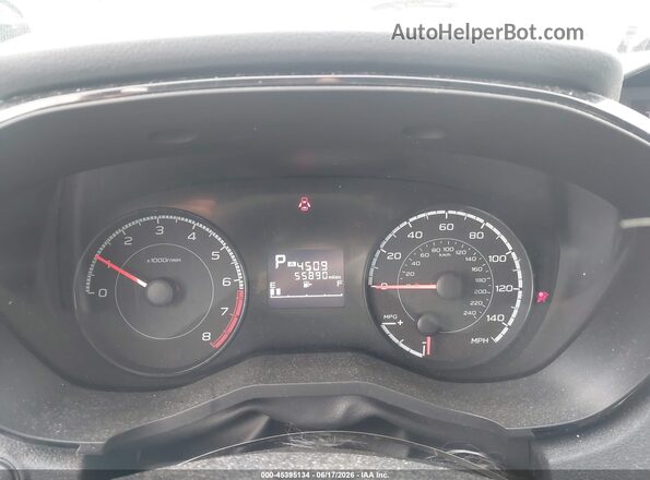 JF2GTAAC6K8235920 2019 SUBARU CROSSTREK Gray Вид задніх сидінь