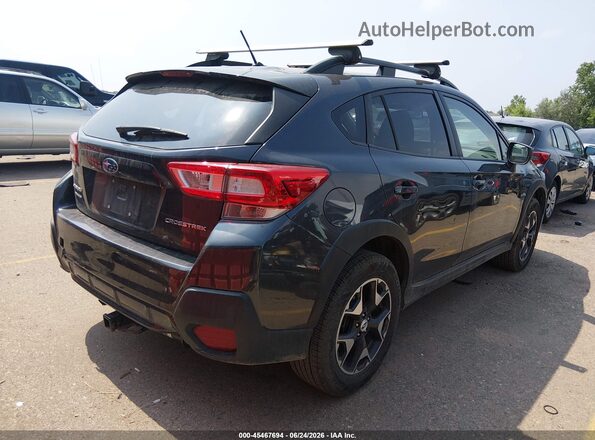 JF2GTAAC9JH299643 2018 SUBARU CROSSTREK Black უკანა მარჯვენა