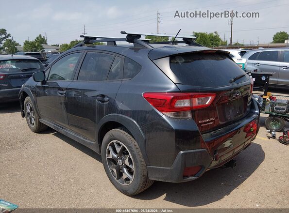 JF2GTAAC9JH299643 2018 SUBARU CROSSTREK Black უკანა მარცხენა