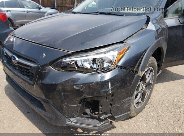 JF2GTAAC9JH299643 2018 SUBARU CROSSTREK Black წინა ხედი
