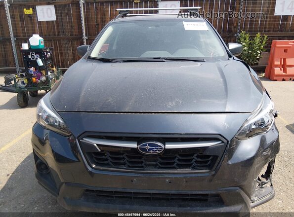 JF2GTAAC9JH299643 2018 SUBARU CROSSTREK Black ხელსაწყოთა პანელის ხედი