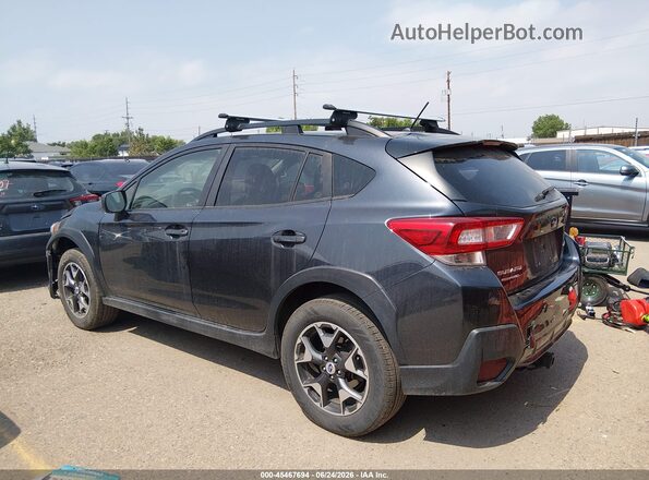 JF2GTAAC9JH299643 2018 SUBARU CROSSTREK Black სალონის 360-გრადუსიანი ხედი