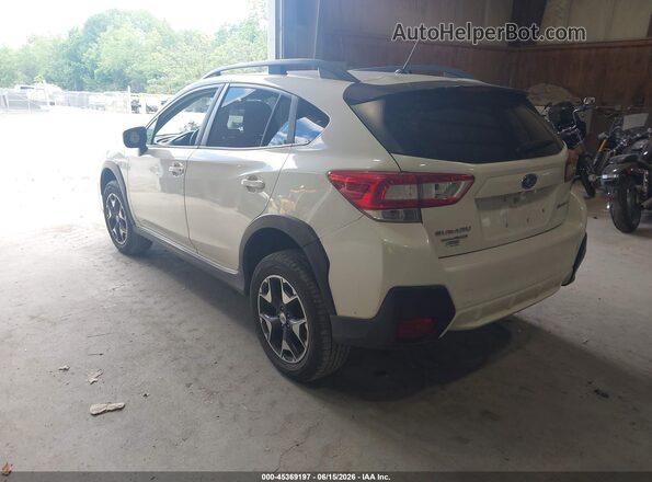 JF2GTAAC9JH314609 2018 SUBARU CROSSTREK White Trasero izquierdo
