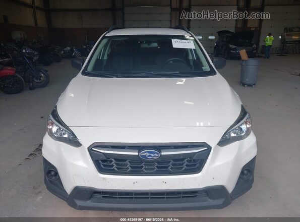 JF2GTAAC9JH314609 2018 SUBARU CROSSTREK White Vista del cuadro de instrumentos