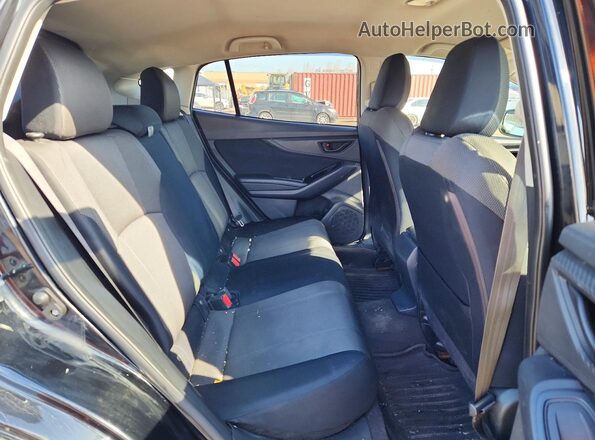 JF2GTAAC9K8254073 2019 SUBARU CROSSTREK Black Vista interior trasera