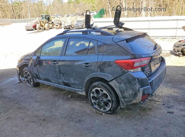 JF2GTAAC9M9214489 2021 SUBARU CROSSTREK Black Rear left