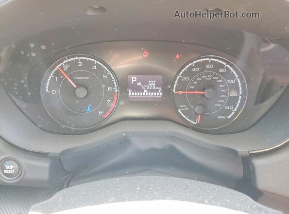 JF2GTAACXK8277328 2019 SUBARU CROSSTREK Orange Սարքավորումների վահանակի տեսք