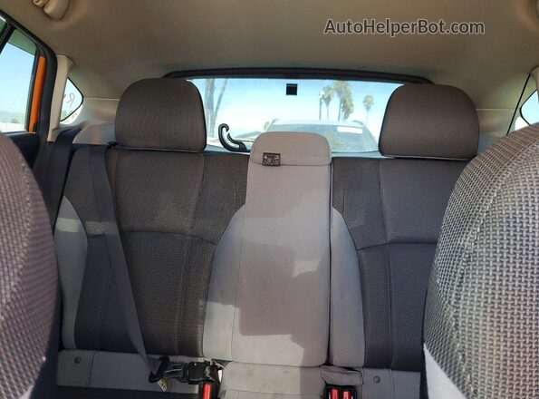 JF2GTAACXK8277328 2019 SUBARU CROSSTREK Orange Հետևի նստատեղերի տեսք