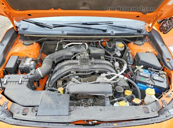 JF2GTABC0JH232802 2018 SUBARU CROSSTREK Orange 