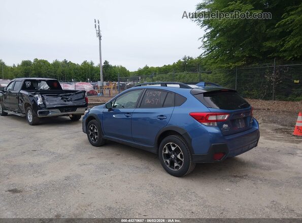 JF2GTABC0JH339560 2018 SUBARU CROSSTREK Blue Trasero izquierdo