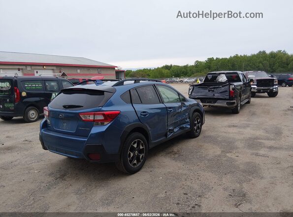 JF2GTABC0JH339560 2018 SUBARU CROSSTREK Blue Trasero derecho