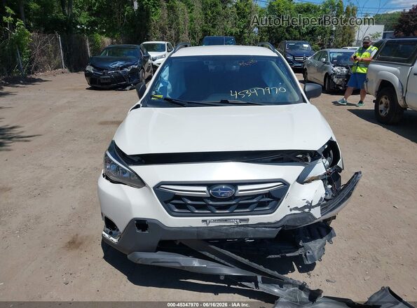 JF2GTABC0PH276842 2023 SUBARU CROSSTREK White Instrument cluster view