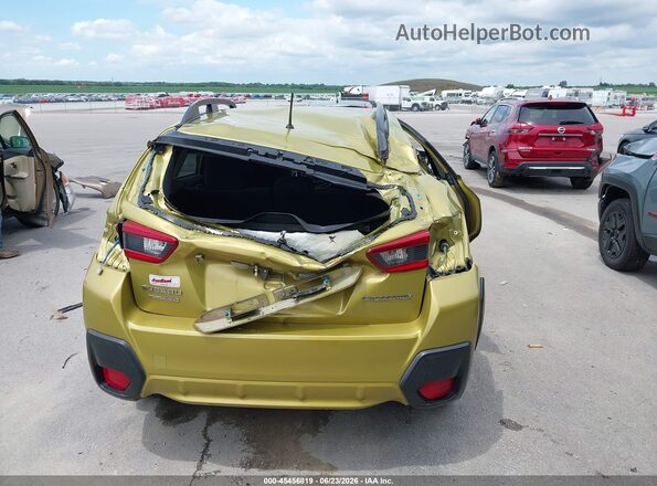 JF2GTABC1MH233591 2021 SUBARU CROSSTREK Зеленый Вид спереди
