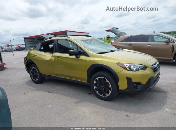 JF2GTABC1MH233591 2021 SUBARU CROSSTREK Зеленый Панорамный вид салона 360°