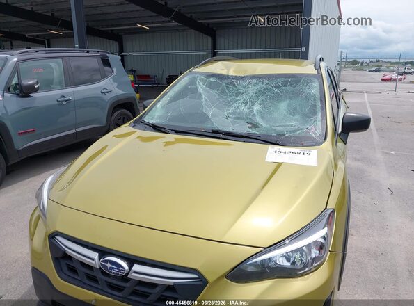 JF2GTABC1MH233591 2021 SUBARU CROSSTREK Зеленый 