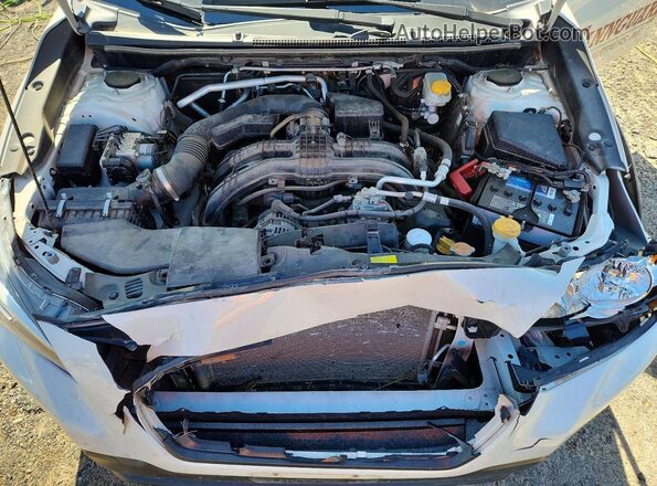 JF2GTABC1NH214539 2022 SUBARU CROSSTREK White Սալոնի հետևի տեսք