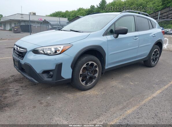 JF2GTABC1PH201051 2023 SUBARU CROSSTREK Синий Передняя левая четверть