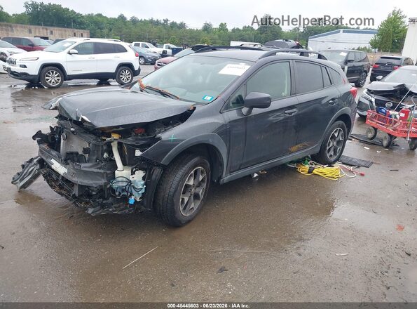 JF2GTABC2J8341486 2018 SUBARU CROSSTREK Gray Przód lewy