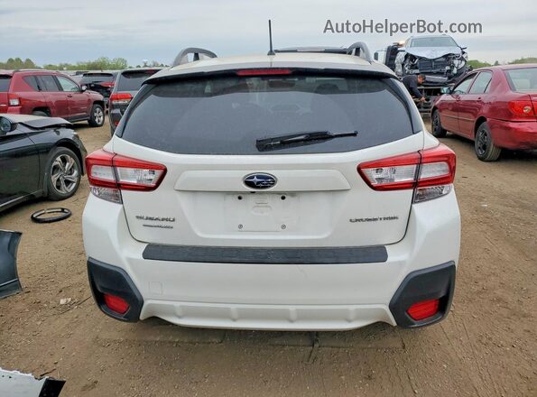 JF2GTABC2K8231037 2019 SUBARU CROSSTREK White Widok z tyłu