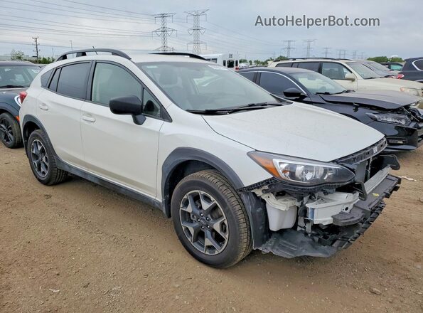 JF2GTABC2K8231037 2019 SUBARU CROSSTREK White Przód prawy