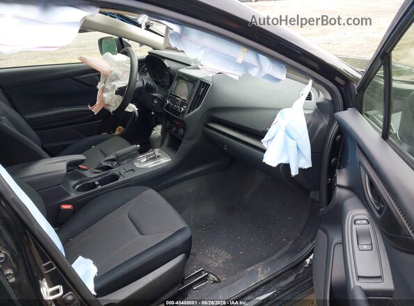 JF2GTABC2K8239980 2019 SUBARU CROSSTREK Black Вид салону спереду