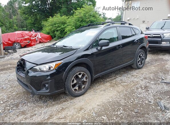 JF2GTABC2K8239980 2019 SUBARU CROSSTREK Black Передня ліва чверть