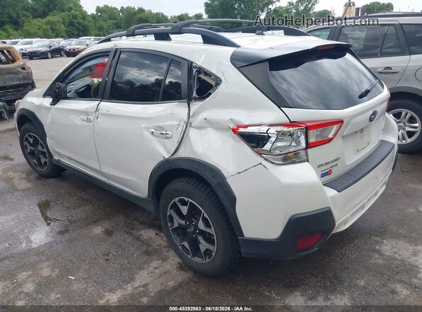JF2GTABC2K8293683 2019 SUBARU CROSSTREK Белый Задняя левая четверть